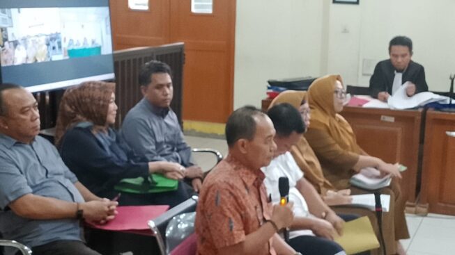 Ahmad Yusuf Wibowo menjadi saksi dugaan korupsi dana hibah KONI Sumsel 2021, di PN Tipikor Palembang, Senin (6/5/2024) Ahmad Yusuf Wibowo menjadi saksi dugaan korupsi dana hibah KONI Sumsel 2021, di PN Tipikor Palembang, Senin (6/5/2024)