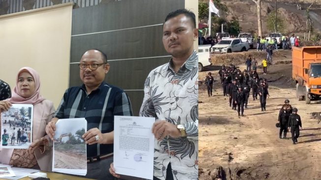 Lahannya Diserobot, H Halim Lapor ke Polda Sumsel Lahannya Diserobot, H Halim Lapor ke Polda Sumsel