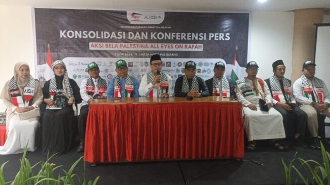Aksi Jilid II Bela Palestina Akan Kembali Digelar di Kota Palembang