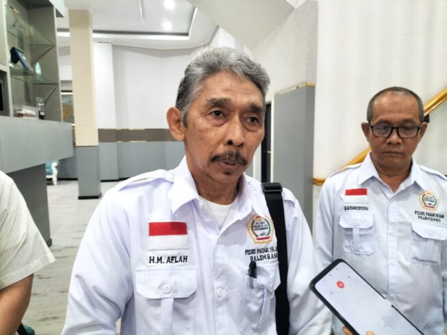 Ketua P3SRS Pasar 16 Ilir H.M Aflah