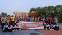 Ratusan Pegawai Kemenkumham Sumsel Ikuti Jalan Santai di Jakabaring Sport City