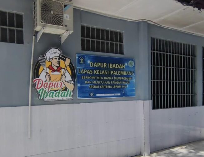 Komitmen Produksi dan Sajikan Makanan Sehat, Dapur Lapas Merah Mata Miliki Sertifikat Halal dan Laik Hygiene