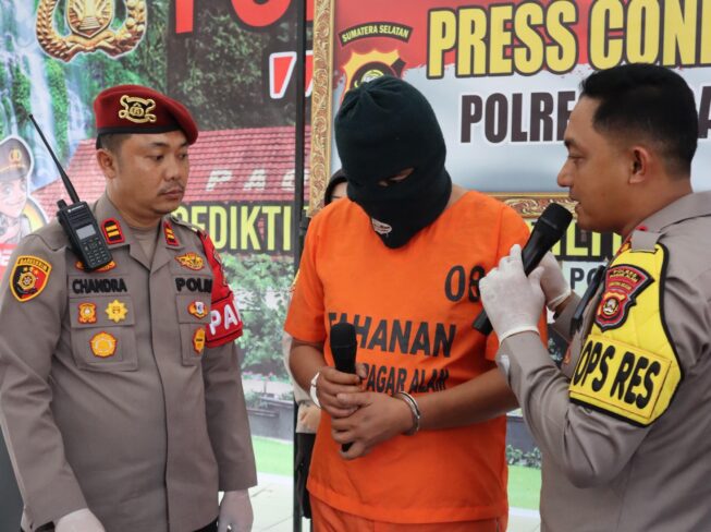 Sempat Buron, Ayah Tiri Pelaku KDRT di Pagaralam yang Viral Berhasil Ditangkap