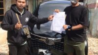 Oknum Honorer Dishub Kembalikan Mobil ke PT BAF