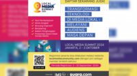 Local Media Summit 2024 Siap Digelar, Registrasi Peserta Dibuka Mulai Hari Ini Local Media Summit 2024 Siap Digelar, Registrasi Peserta Dibuka Mulai Hari Ini