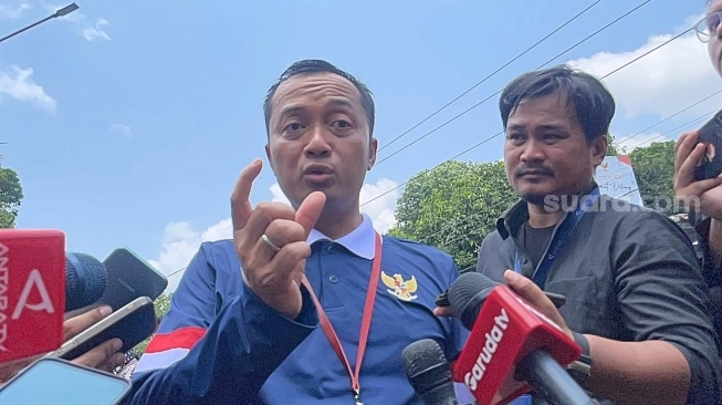 Menteri Sekretaris Negara (Mensesneg) Prasetyo Hadi. (Suara.com/Novian)