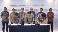 MoU PTBA dengan KAI dan SMBR