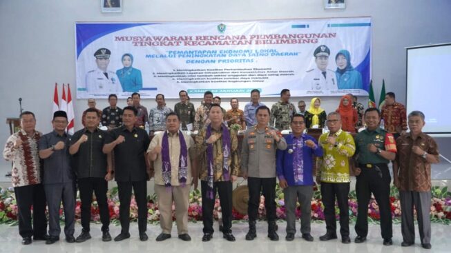 Pj Bupati Muaraenim Harap Musrenbang Kecamatan Dukung Pemantapan Ekonomi Lokal