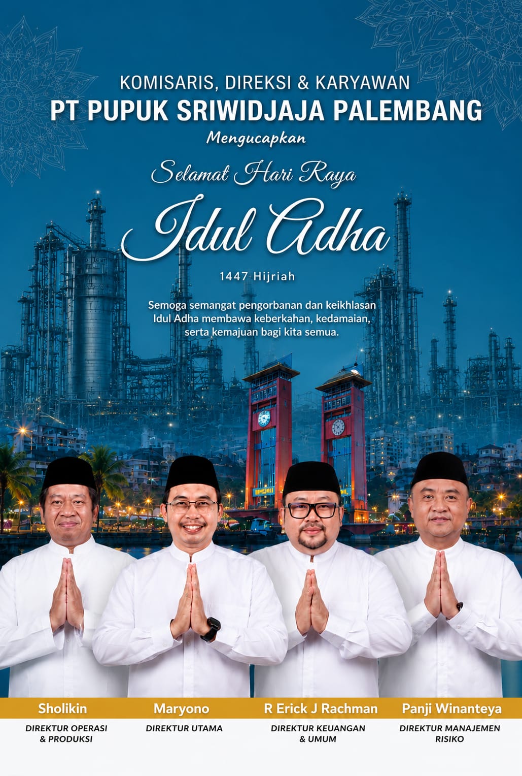 Banner Pusri Idul Adha